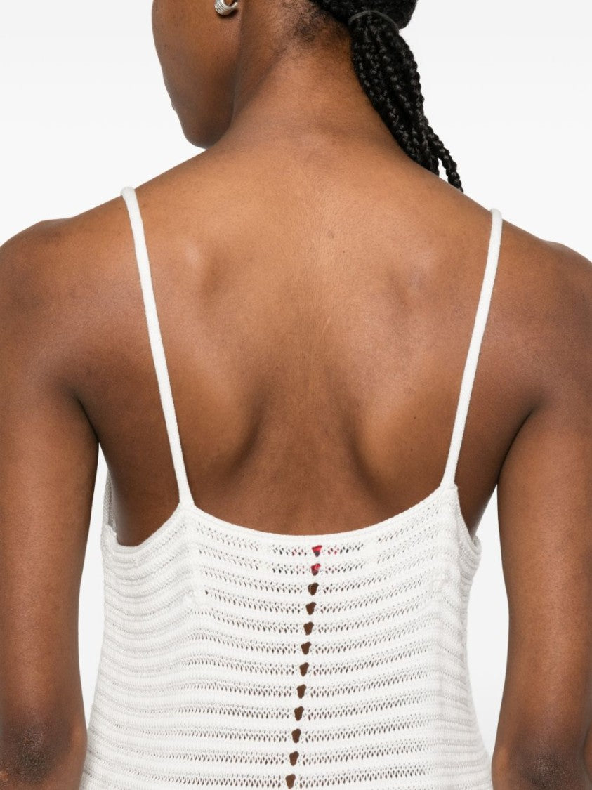 Jucca Crochet Bodice Maxi Dress
