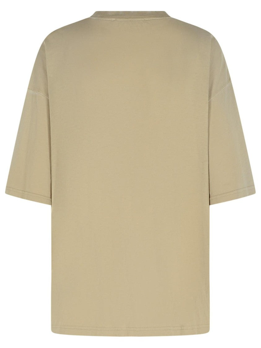 Acne Studios Beige Cotton T-Shirt