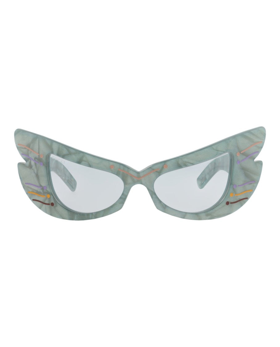 Gucci Cat Eye-Frame Acetate Sunglasses