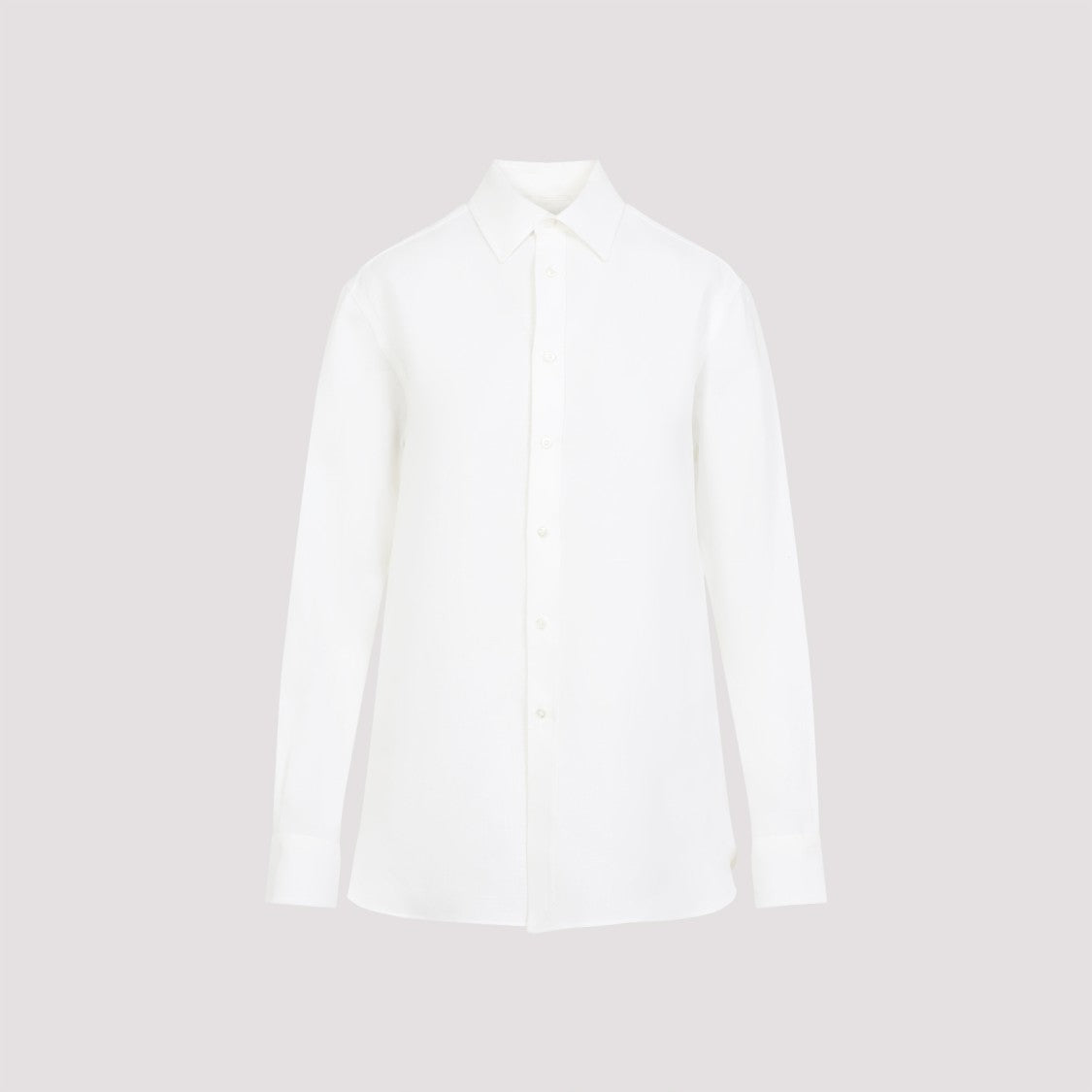 Polo Ralph Lauren Collection Adrien White Linen Shirt