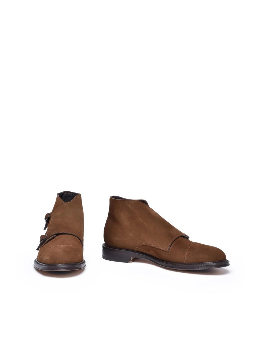 Migliore Brown Suede Leather Rubber Men's Ankle Boot