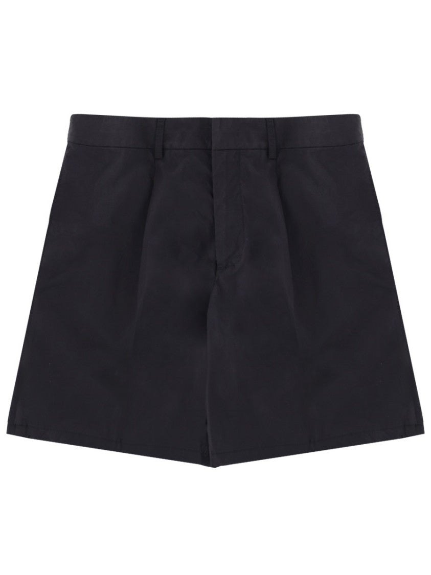 Emporio Armani Luxurious Flat Front Shorts