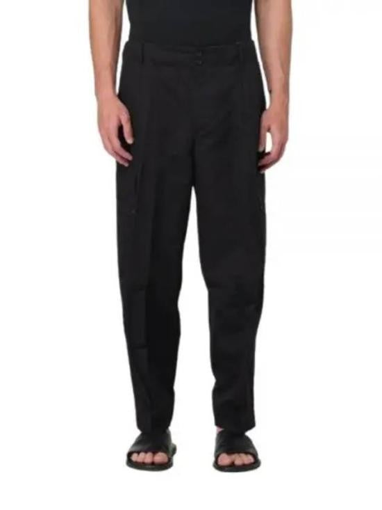 Pt Torino Tailored Black Straight Pants With Subtle Pleats