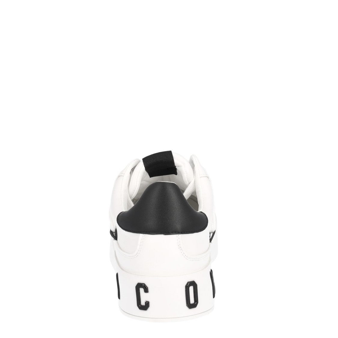Icon White Sneaker With Black Accents