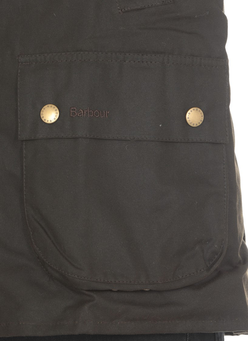 Barbour Green Waxed Cotton Jacket