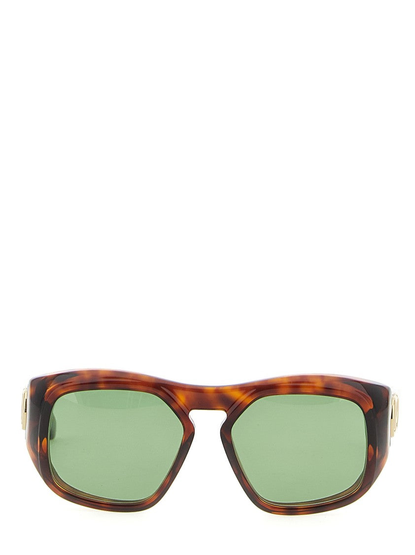 Valentino Garavani Square Thick Acetate Sunglasses