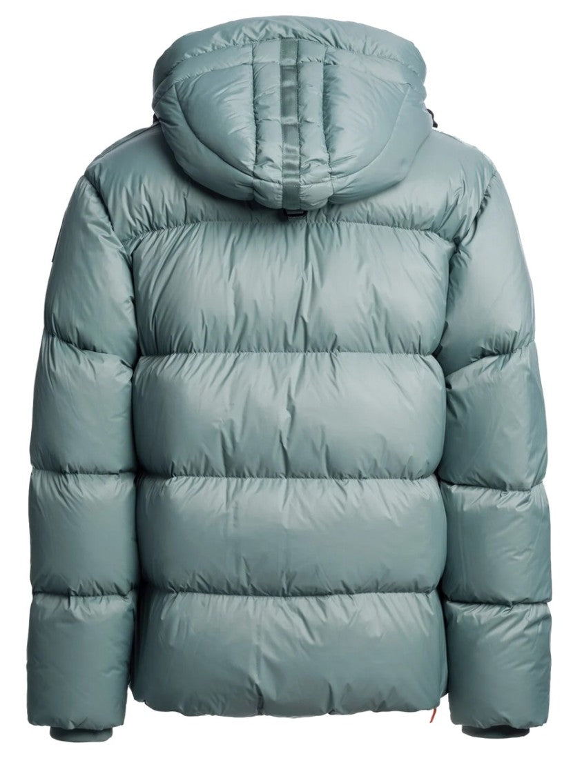 Parajumpers Grey Quilted Down Jacket