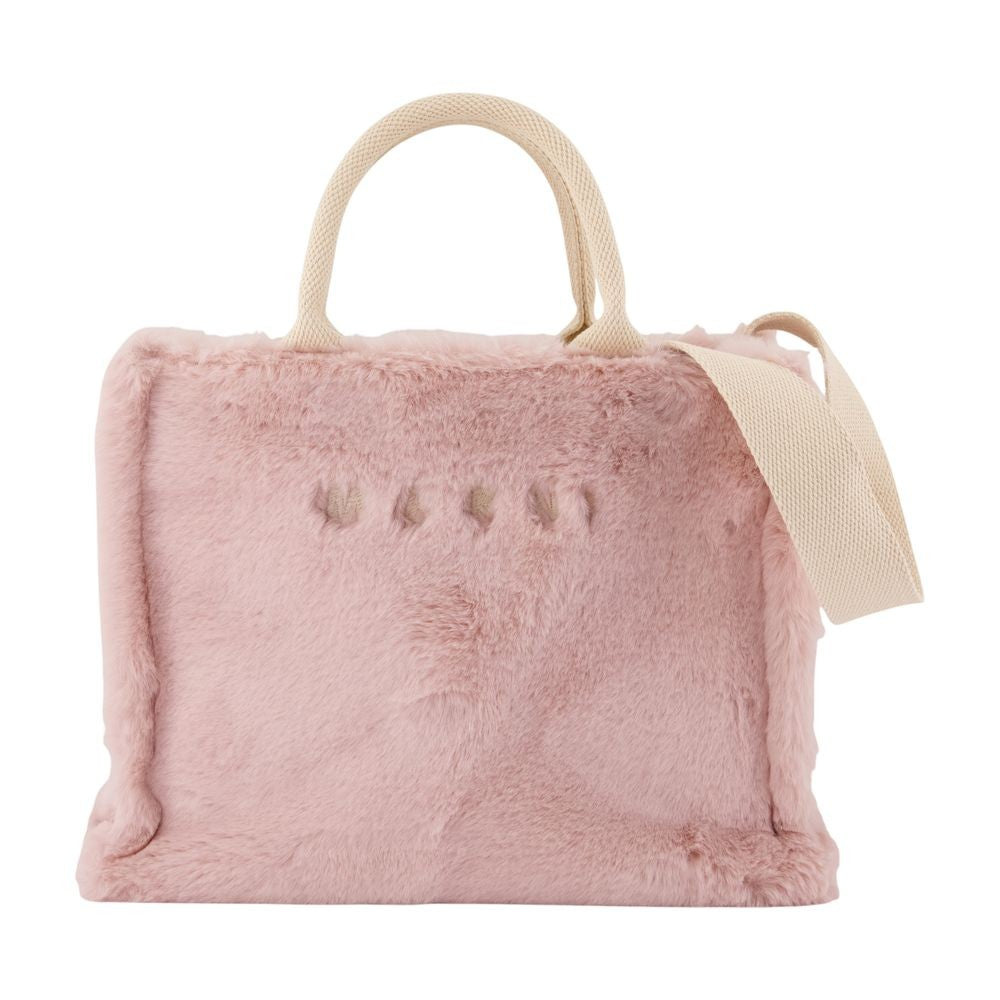 Marni Small Shopper Bag - Synthetic - Pink