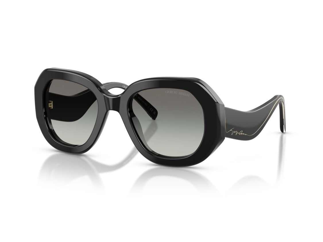 Giorgio Armani Gold 0Ar8248 Geometric Oversized Sunglasses