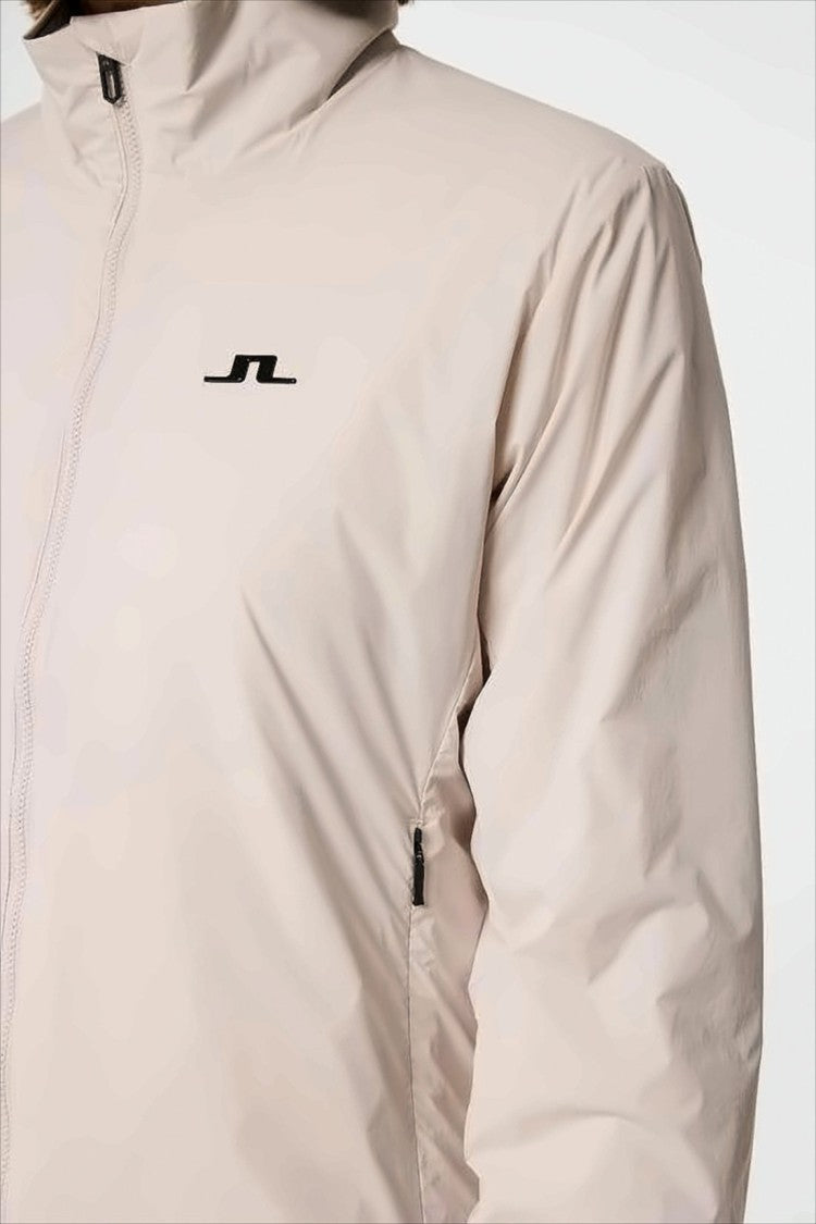 J Lindeberg Minimalist Neutrals High Collar Jacket