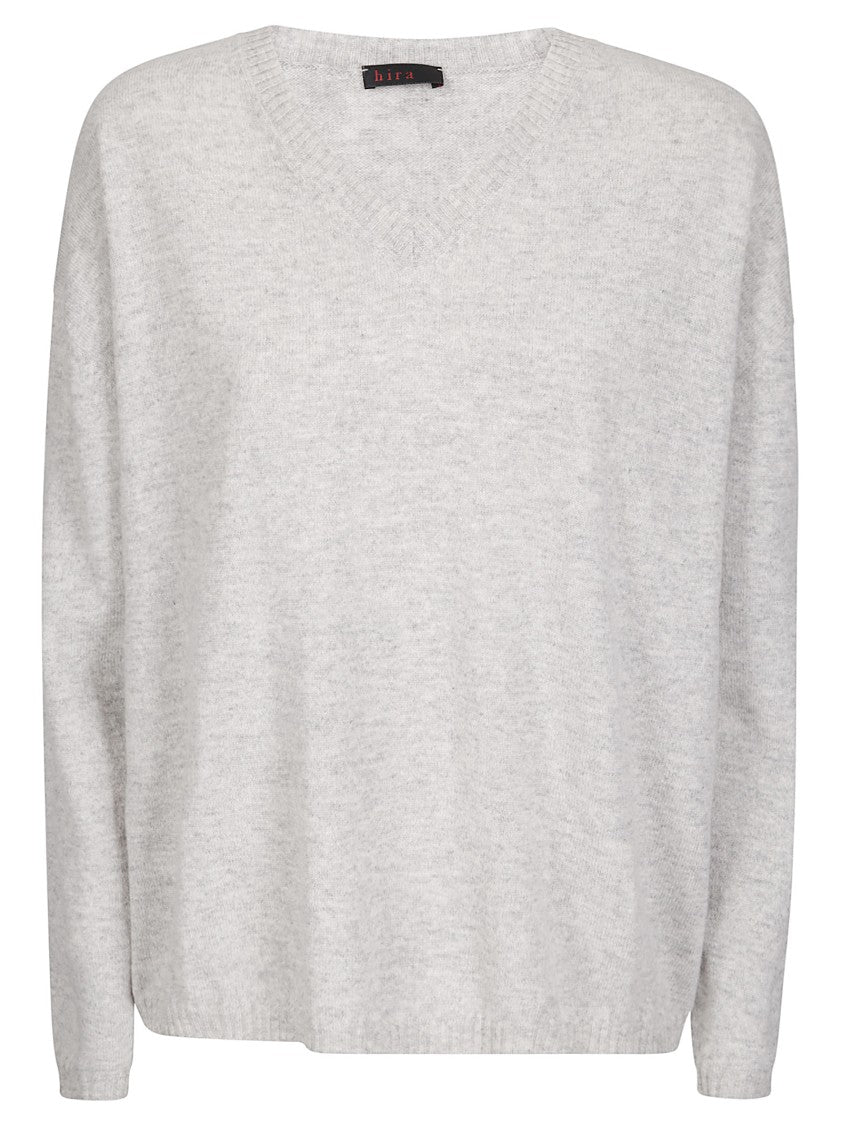 Hira Soft Sweater With V-Neck