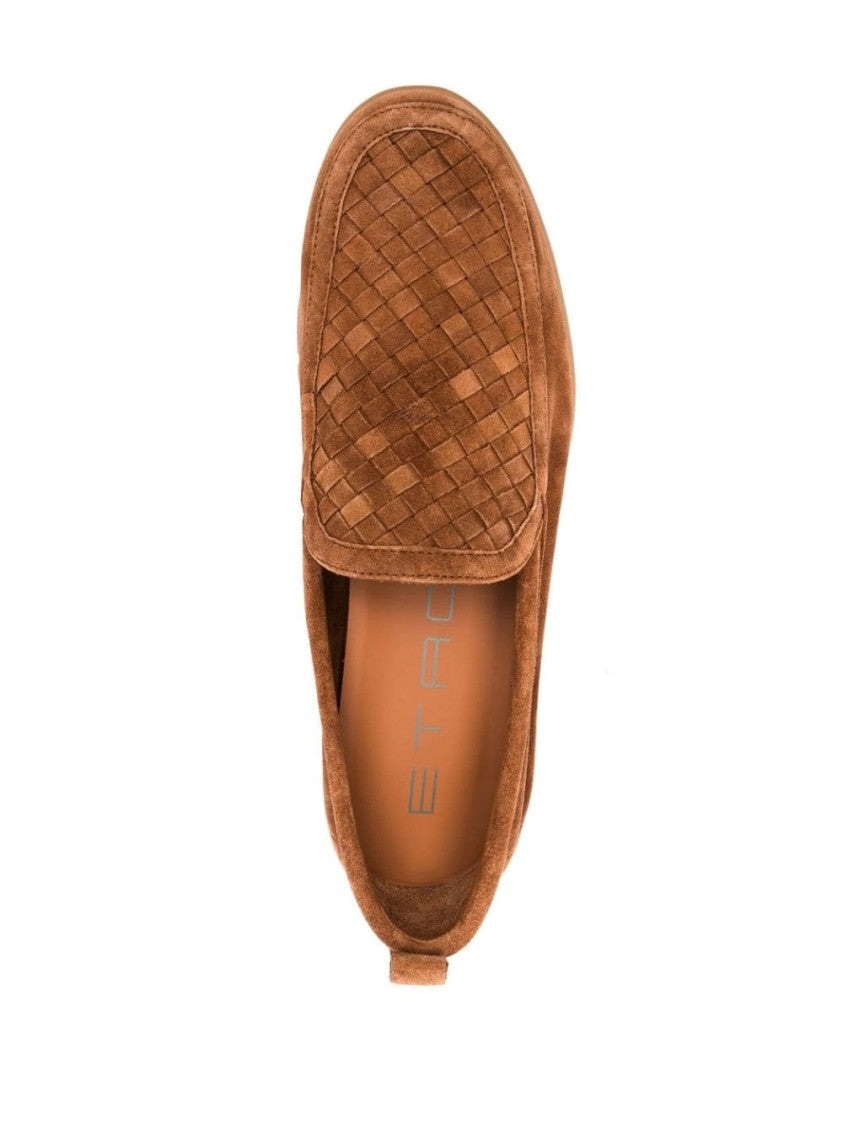 Etro Beige Leather Espadrilles