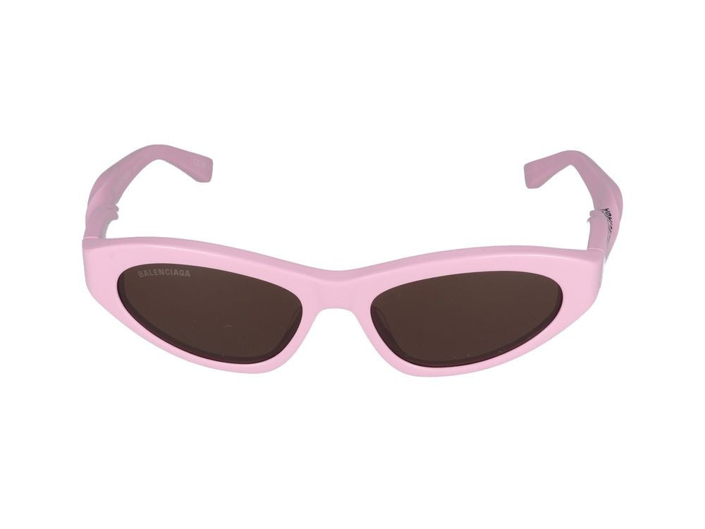 Balenciaga Sunglasses Balenciaga Bb0207s 004 Pink Pink Brown 54/17/140