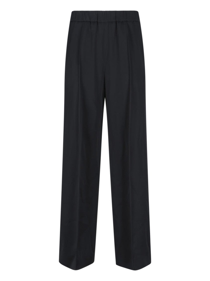 Jil Sander Tailored Wide-Leg Pants With Mid-Rise Waistband