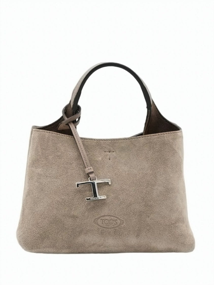 Tod's Micro Tote Bag With Smooth Leather Handle
