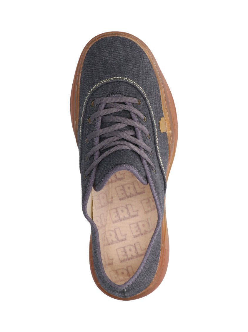 Erl "Camino Low Skate" Sneakers – Grey