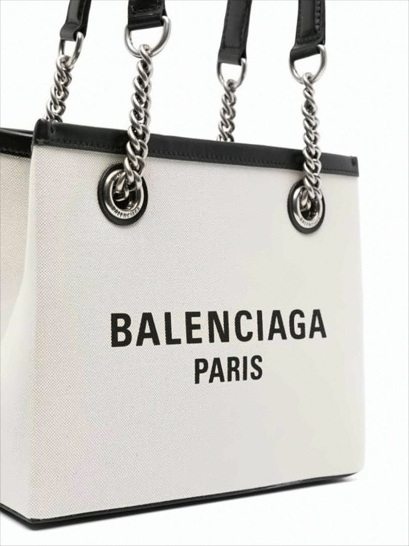 Balenciaga Rectangular Canvas Shoulder Bag