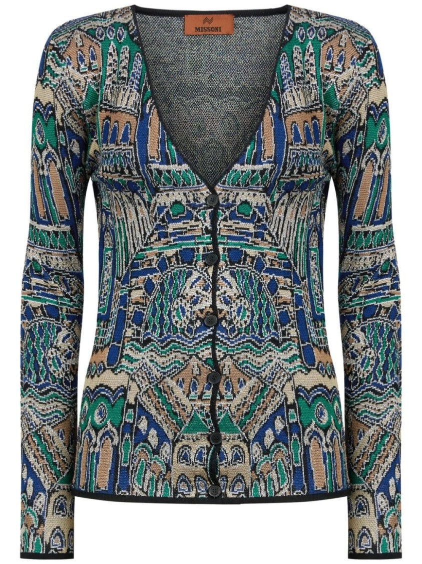 Missoni Intricately Patterned Buttoned Cardigan