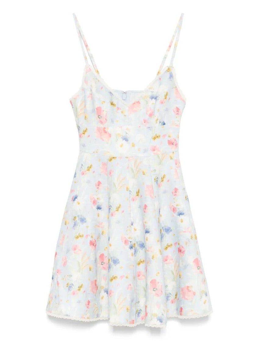 Zimmermann `Lucky Picnic` Mini Dress