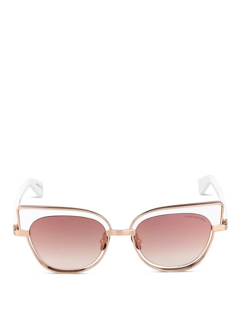Oliver Goldsmith 2000 N°001 Geometric Frame Sunglasses