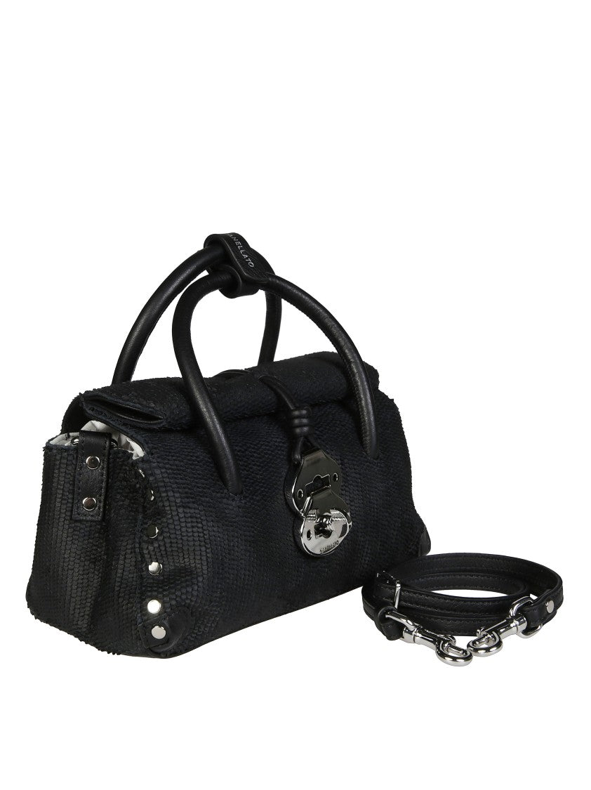 Zanellato Compact Structured Handbag With Rounded Silhouette And Versatile Carrying Options