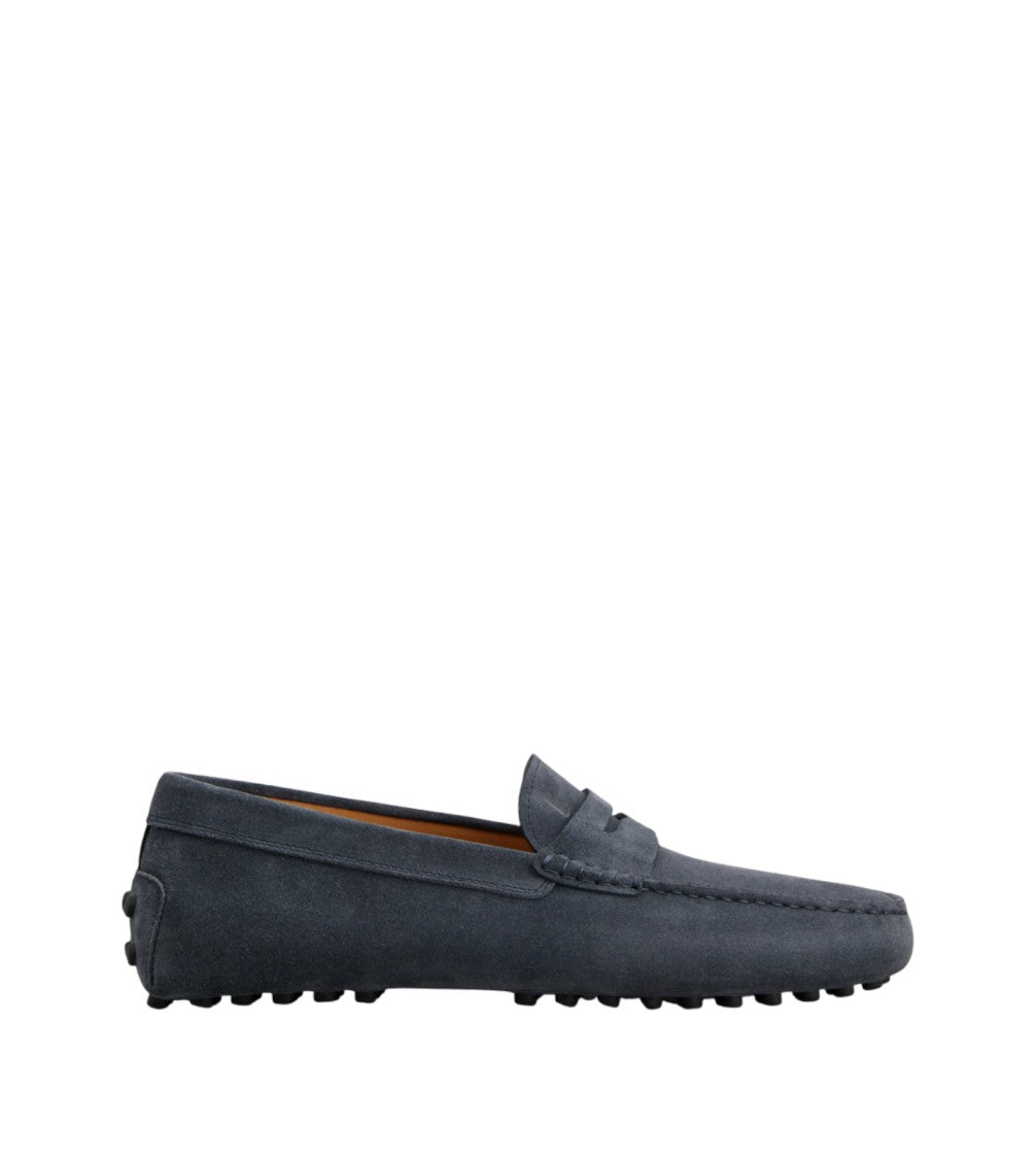 Tod's Suede Calf Leather Loafers