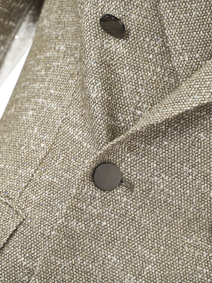 Tagliatore Double-Breasted Tailored Jacket With Notched Lapels