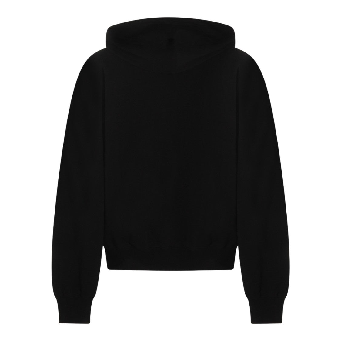 Off-White Graphic Black Hoodie With Unique Artistry