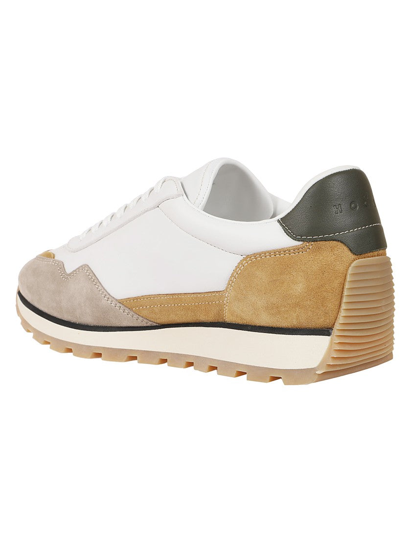 Hogan H671 Sole Sneakers With Smooth