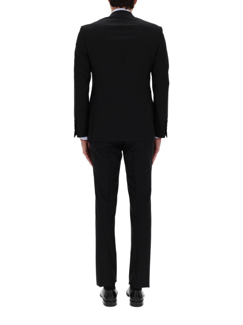 Tom Ford Grand Overcheck Shelton Wool Blazer And Trousers Suit