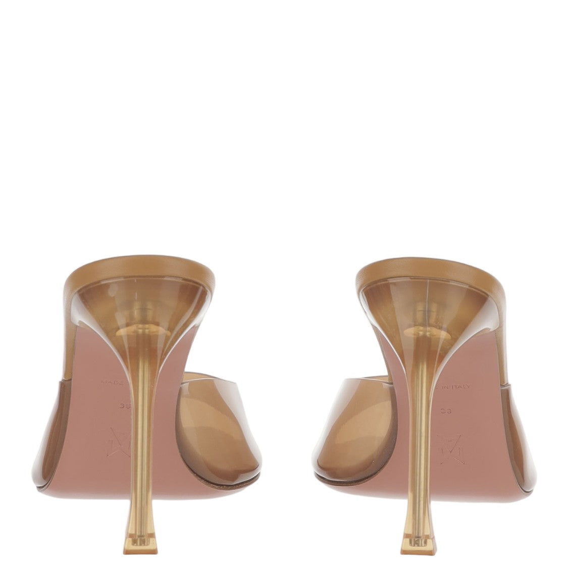 Amina Muaddi Alexa Glass Sandals