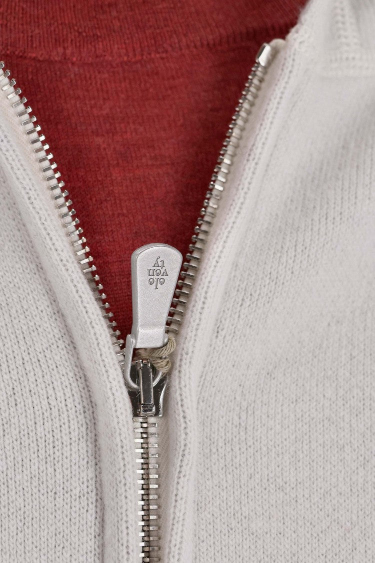 Eleventy Full-Zip Wool Hoodie