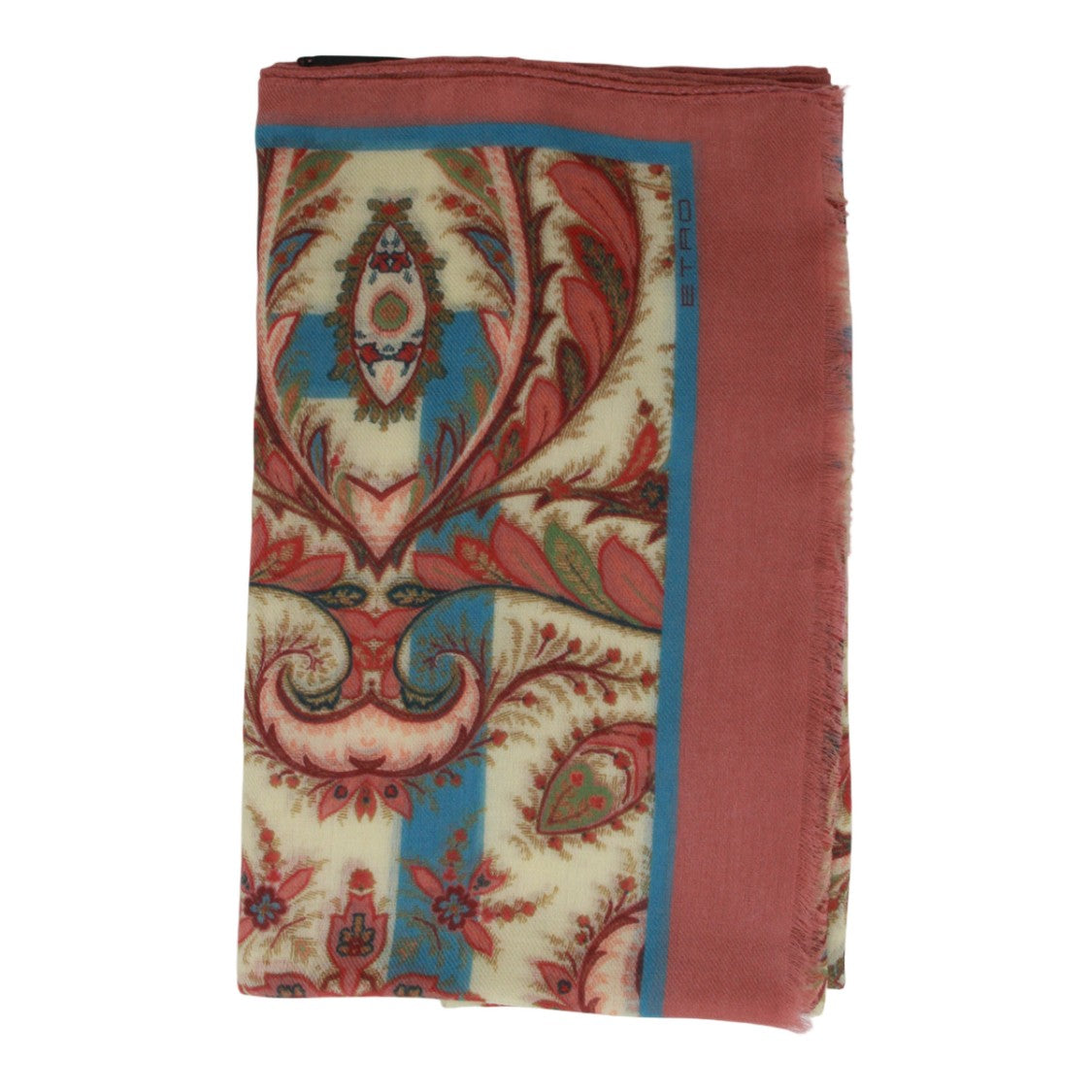 Etro Paisley And Floral Pattern Scarf