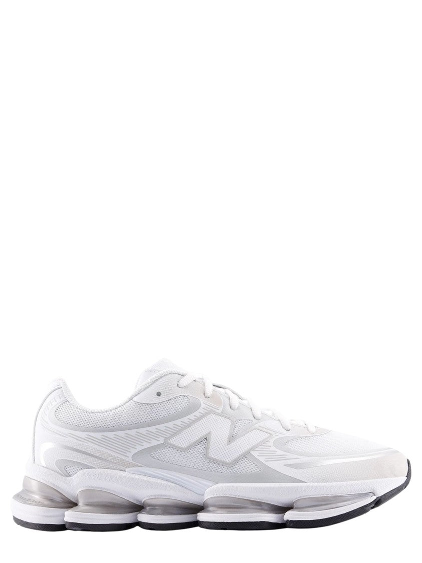 New Balance White 2000 Synthetic Mesh-Blend Sneakers