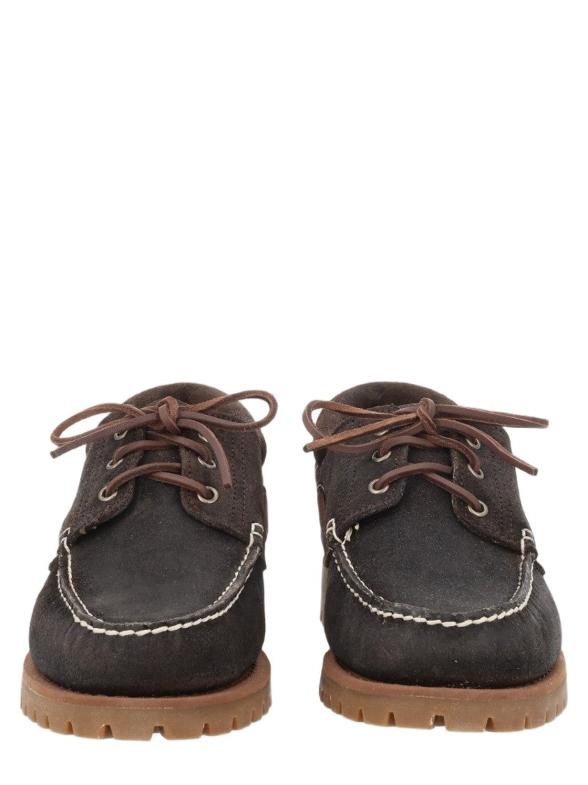 Sebago Brown Acadia Suede Moccasin Loafers