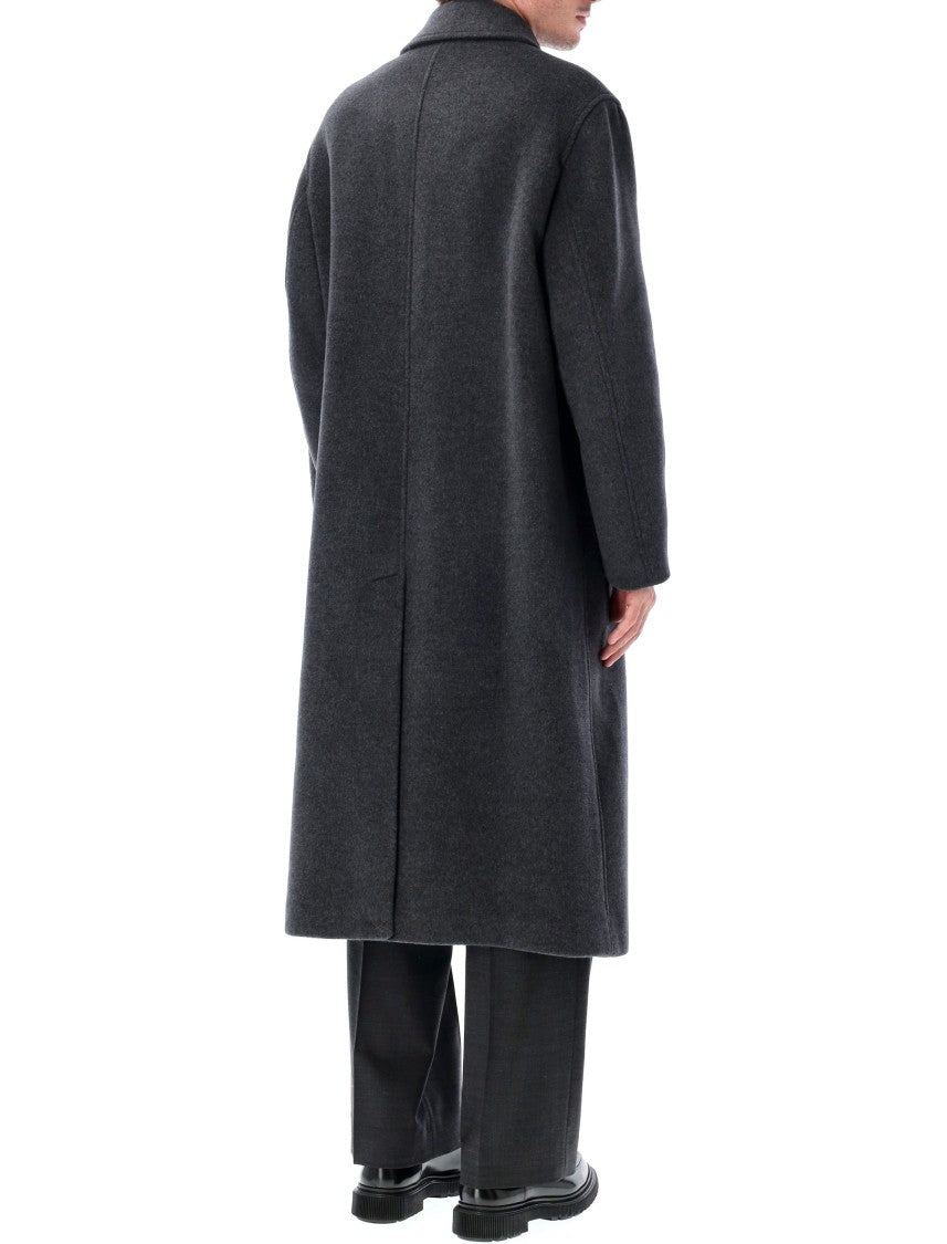 Sunflower Brushed Wool Long Coat
