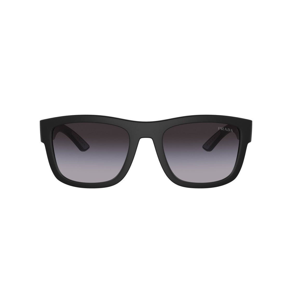 Prada Linea Rossa 0Ps 01Zs Rectangular Matte Black Sunglasses