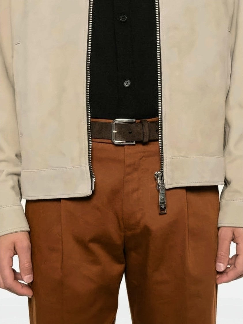 Pt Torino Classic Tailored Straight Pants With Pleated Front