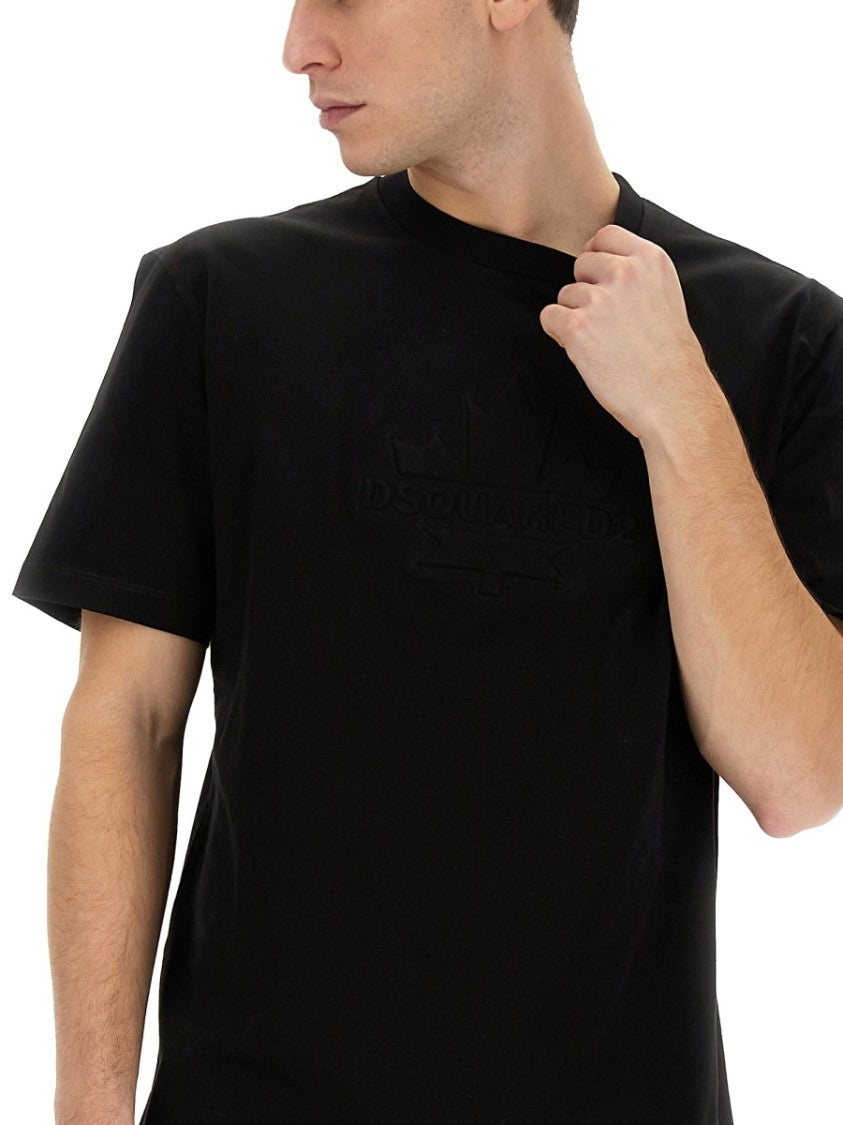 Dsquared2 Regular Fit Black T-Shirt