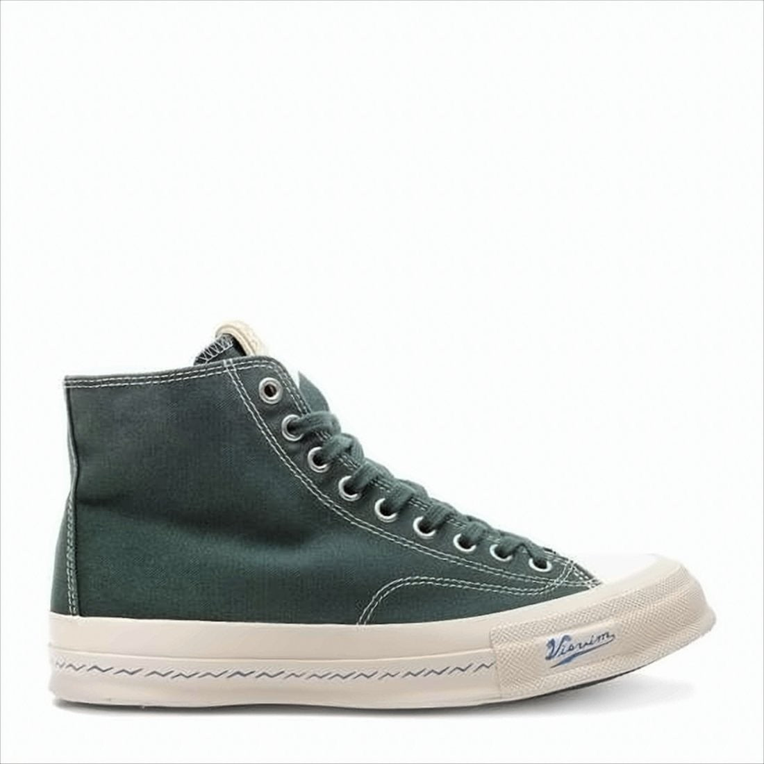 Visvim High-Top Sneaker With Canvas Upper And Leather Lining