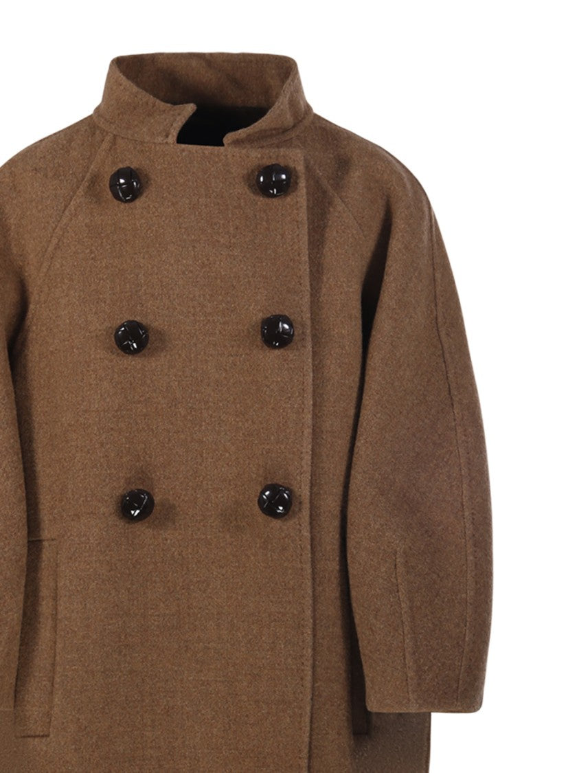 Max Mara Tabacco Double Breasted Coat
