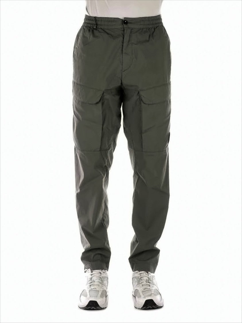 C.P. Company Utility-Inspired Straight Pants With Flap Pockets
