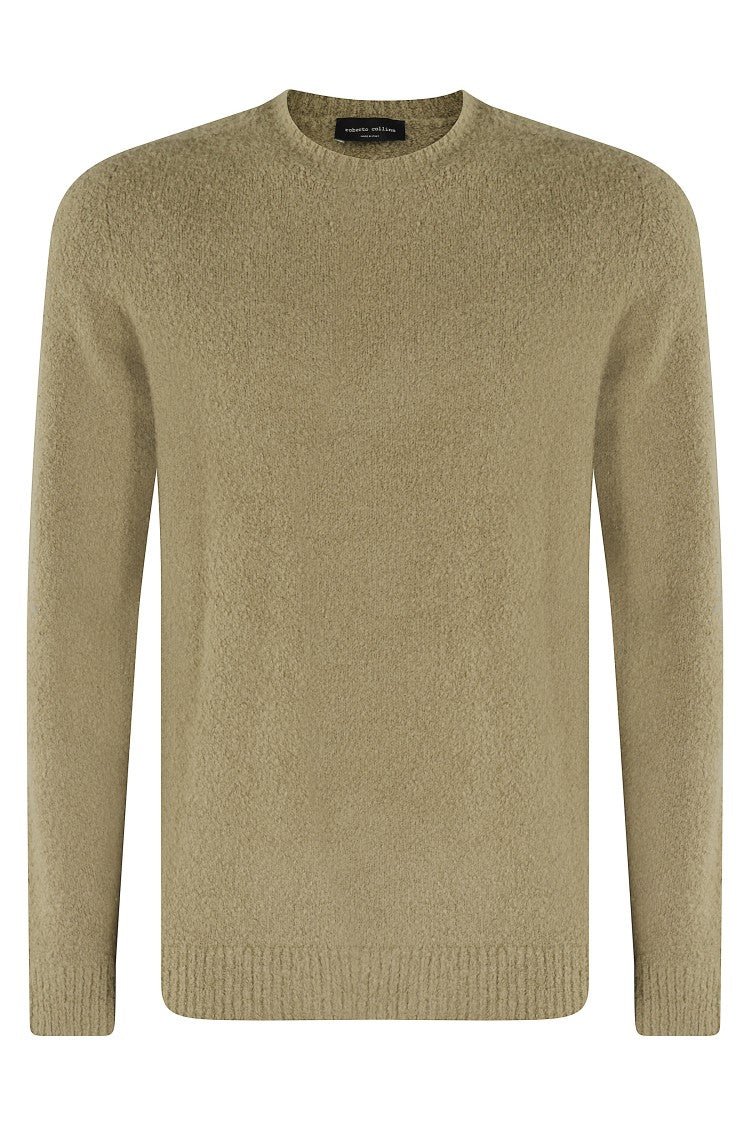 Roberto Collina Military-Inspired Long Sleeve Sweater