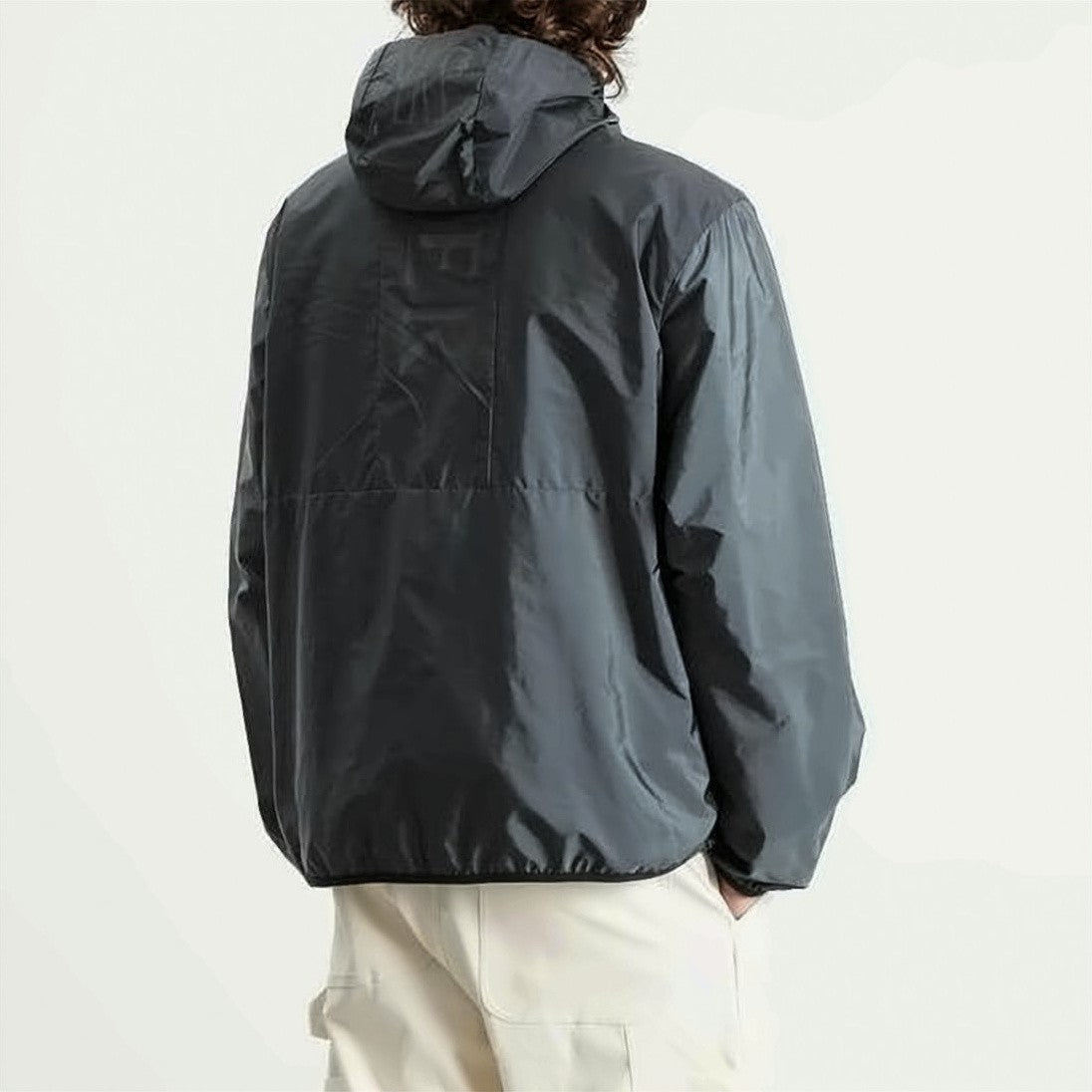 Moncler Lightweight Dark Grey Moncler Jacket With Hood