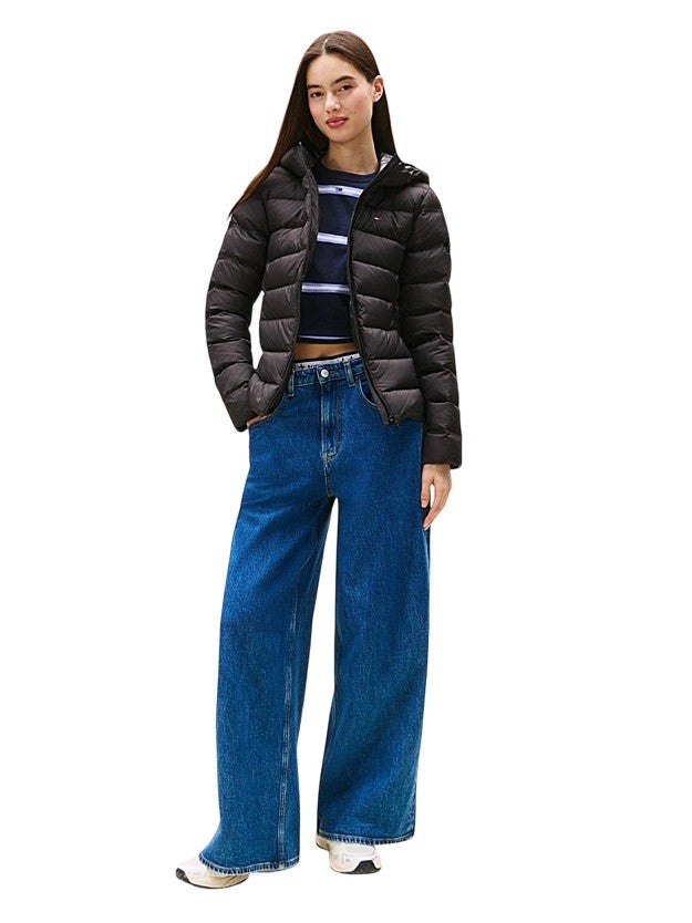 Tommy Jeans Hooded Down Coat With Removable Hood