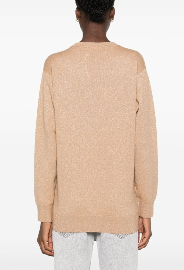 Fabiana Filippi Knit Sweater With Blend Of Wool, Silk, And Cashmere