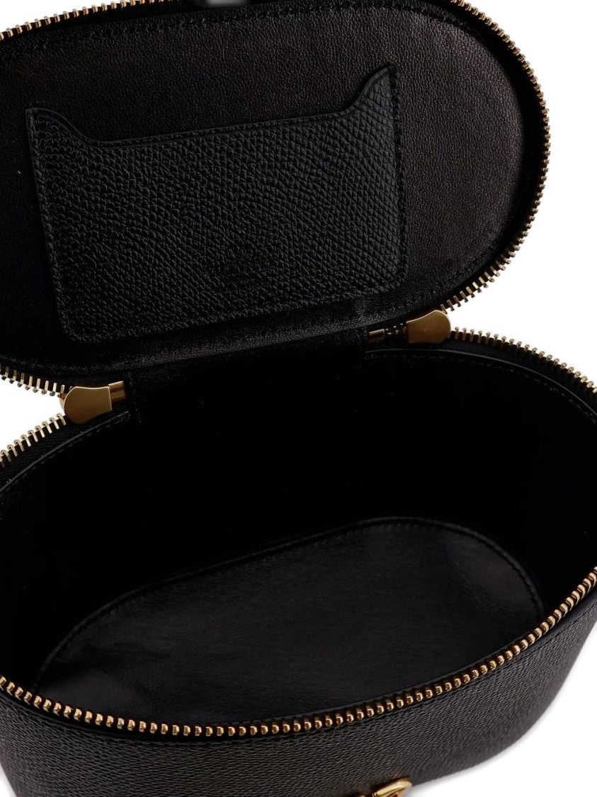 Valentino Garavani Structured Pebbled Texture Handbag