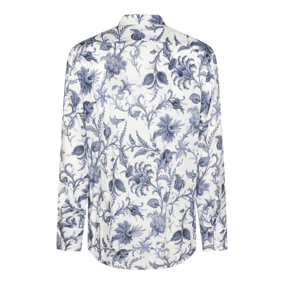 Etro Intricately Patterned Long-Sleeve Shirt With Classic Collar