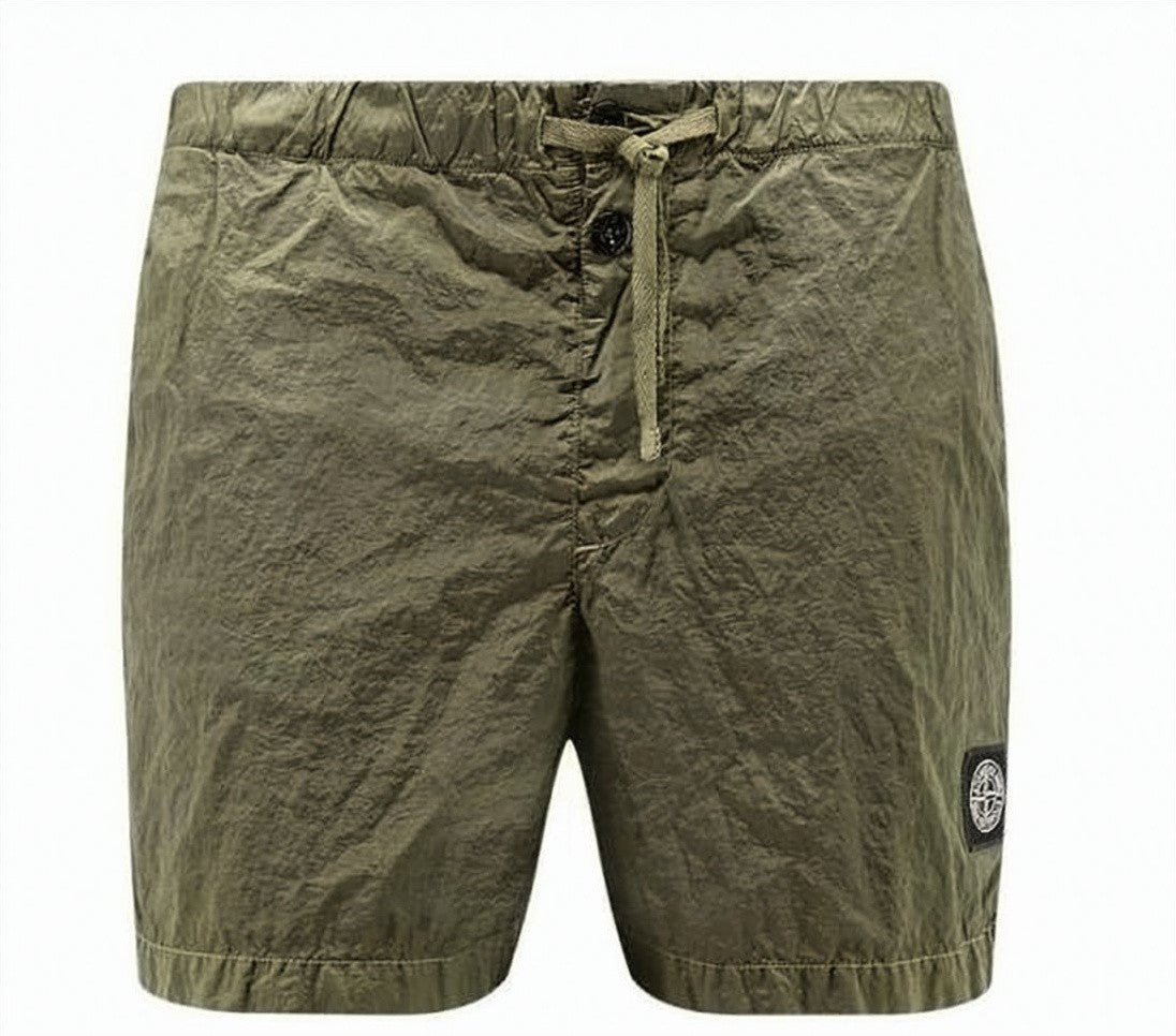 Stone Island Two-Pair Set Of Lightweight Polyamide Beach Shorts