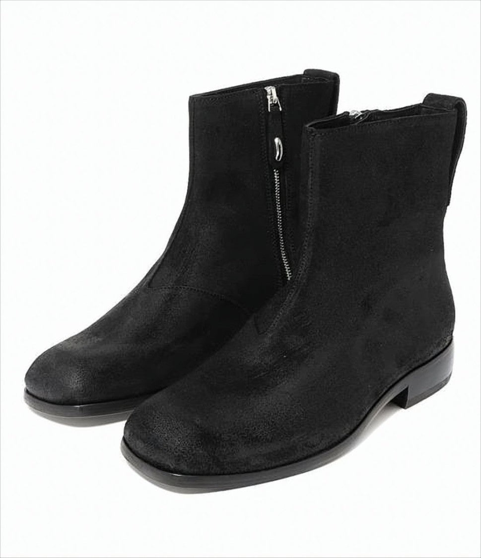 Our Legacy Black Suede Ankle Boots